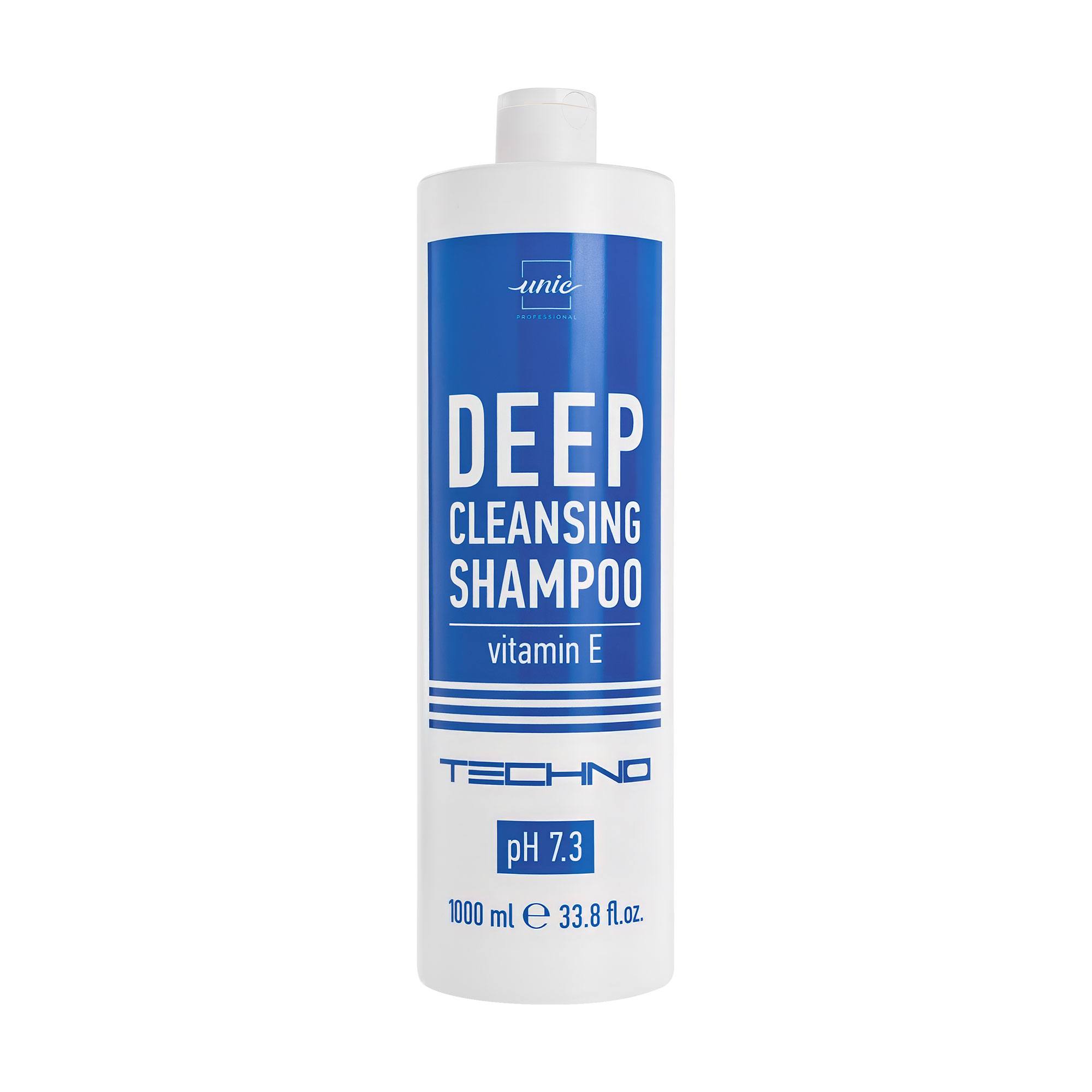 Шампунь для глибокого очищення волосся Unic Techno Deep Cleansing Shampoo з вітаміном E, 1 л
